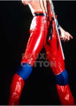Freddie Mercury Red Concert Leather Pant